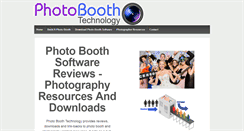 Desktop Screenshot of photoboothtechnology.com
